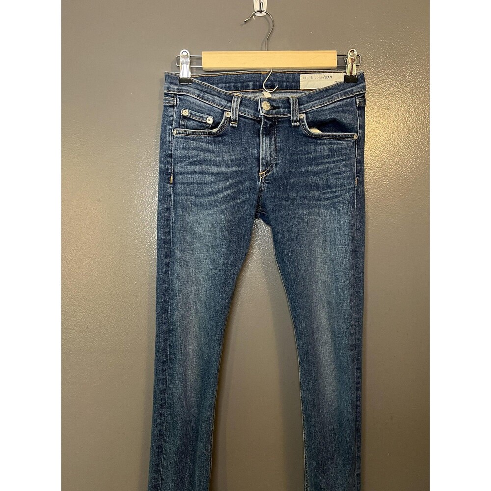 rag & bone JEAN Jeans Womens 26 Blue Capri Ankle Skinny Five Pocket Denim